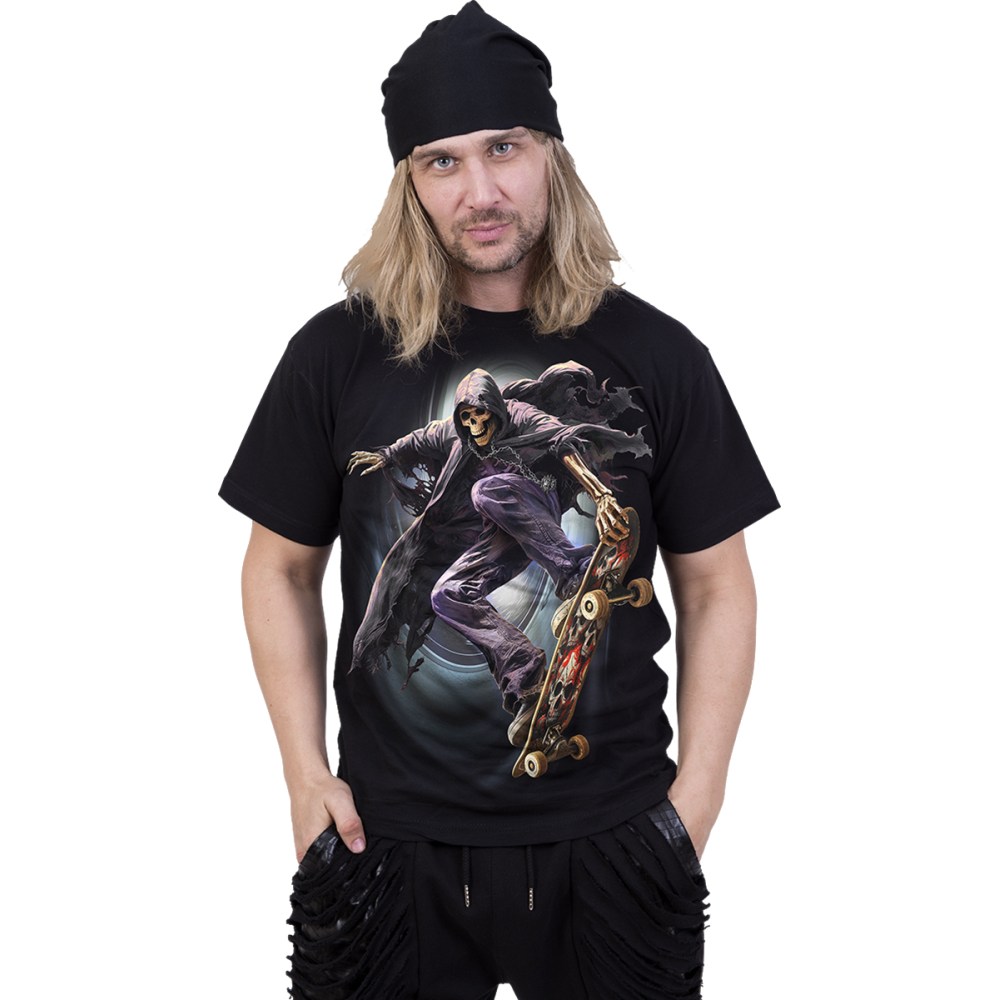 Spiral - Soul Boarder Mens Tshirt - Black